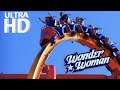 Wonder Woman 4K Roller Coaster - Six Flags Fiesta Texas - Off Ride