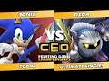 CEO 2021 - D2DA (Meta Knight) Vs. Sonix (Sonic) SSBU Ultimate Tournament