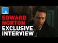 Edward Norton Talks 'Fight Club' and 'Motherless Brooklyn' | [EXCLUSIVE INTERVIEW]