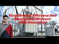 Efficiency and Maximum Efficiency of a Transformer With Numerical