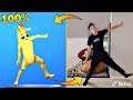 FORTNITE DANCES IN REAL LIFE THAT ARE 100% IN SYNC! (Original Fortnite Dances in Real Life)