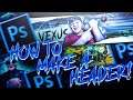 HOW TO MAKE AN NBA 2K20 HEADER! HOW TO MAKE A YOUTUBE BANNER!