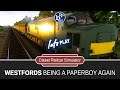 Lets play Diesel Railcar Simulator - Westfords - Paperboy time | Train Simulator railway railroad