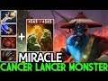 MIRACLE [Phantom Lancer] Epic Cancer Lancer Monster 4K HP Rapier Build 7.23 Dota 2