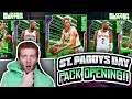 *NEW* ST PADDYS DAY BUZZER BEATER PACK OPENING!! GALAXY OPAL BIRD & KYRIE!! (NBA 2K20 MYTEAM)