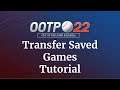 OOTP 22 Tutorial Series -Transfer Saved Games Tutorial
