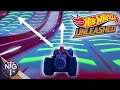 Racing the Double LOOP in Hot Wheels Unleashed #shorts