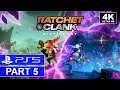 Ratchet & Clank: Rift Apart | Part 5 | PS5 100% Walkthrough | [4K, HDR]