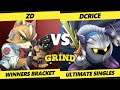 The Grind 163 - ZD (Fox) Vs. dcrice (Meta Knight) Smash Ultimate - SSBU