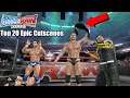 Top 20 Epic Cutscenes In WWE Smackdown Vs RAW 2008's 24/7 Mode