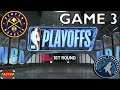 WEST 1st ROUND GAME 3 (@ T'WOLVES) | NBA 2K21 MyCareer Episode 102