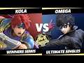 4o4 Smash Night 23 Winners Semis - Kola (Roy) Vs. omega (Joker) - SSBU Ultimate Tournament