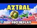AztraL Pro Ranked 2v2 POV #107 - Rocket League Replays
