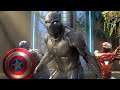 Black Panther Teams Up With Iron Man And Captain America - Marvel Avengers 2021