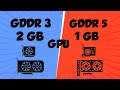 DDR 3 2GB And DDR 5 1gb Difference between || GPU Buy ,  Full Guide