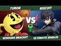 Game Underground - Turok (Pac-Man) Vs. Biscuit (Joker) SSBU Ultimate Tournament