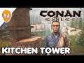Garden Kitchen Tower | Conan Exiles Let's Play Ep 15