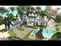 MANSÃO DE PRAIA EM HAMPTONS│Hamptons Mansion│The Sims 4 (Speed Build)