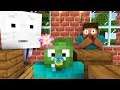 Monster School : BABY ZOMBIE CHALLENGE - Minecraft Animation