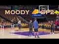📺 Moody, Gary Payton Jr. & Chiozza workout/threes at Warriors pregame b4 LA Lakers Opening Night