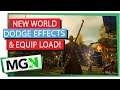 New World - How Weight / Equip Load Effects Dodging