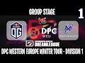 OG vs Nigma Galaxy Game 1 | Bo3 | Group Stage DPC WEU Winter Tour 2021-22 Division 1 DreamLeague S16