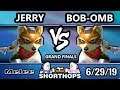 Short Hops 3 - Bob-omb (Fox) Vs. Jerry [L] (Fox, Jigglypuff) - Smash Melee Grand Finals