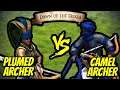 200 Elite Plumed Archers vs 142 Elite Camel Archers (Total Resources) | AoE II: Definitive Edition