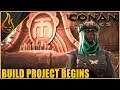 Epic Hut Building Conan Exiles Server Play Ep3