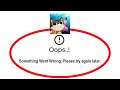 Fix The Fishercat Apps Oops Something Went Wrong Error Please Try Again Later Problem Solved