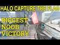 HALO Infinite Capture The Flag: Biggest Noob Victory Gameplay