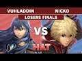 HAT 82 - Demise | Nicko (Shulk) Vs. Vuhladdin (Lucina) Losers Finals - Smash Ultimate