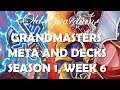 Hearthstone Grandmasters meta and decks - season 1, week 6