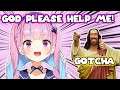 【HoloLive】Aqua Asks God for Help【English Sub】