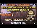 Kenly College Student Union Hidden Supply Room | Throwback Tommy Backpack Trophy The Division 2