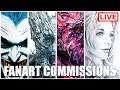 LIVE ART STREAM - #FANART   [ COMMISSIONS OPEN ]  Drawing Live Commissions