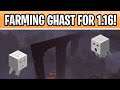 Minecraft 1.16 Farming Ghast For The Nether Update!