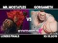 Mr. Mostafles (Akuma) vs Gorgameth (Abigail) | SFV Losers Finals | Synthwave X #5