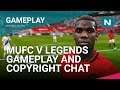 PES 2020 - More Man United v Legends gameplay, and a chat about stealing & copyright