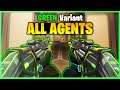 RGX 11Z Pro Vandal All Agents Showcase | Green Variant - VALORANT