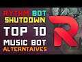 Rythm Bot Takedown - TOP 10 ALTERNATIVE DISCORD MUSIC BOTS & INTERNET RADIO