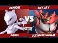 SF8 SSBU - Zenkai (Mewtwo) Vs. Sky Jay (Incineroar) Smash Ultimate Tournament Pools