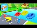Shape-shifting Gameplay All Levels iOS,Android Walkthrough Mobile Game Stick Race New Level APE19S