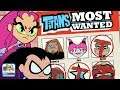 Teen Titans Go: Titans Most Wanted - Playing Bingo of the Bad Guys (CN Games)