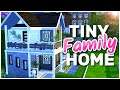 TINY FAMILY HOME 🏡 The Sims 4: Speed Build (No CC)