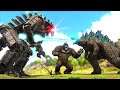 A Batalha Final do Godzilla Rejeitado Contra o Rei do Vulcão Mecha Godzilla! Ark Dinossauros