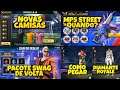 CONFIRMADO NOVO DIAMANTE ROYALE, CAMISAS DE TIME, PACOTE SWAG E MAIS NOVIDADES FREE FIRE