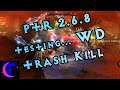 Diablo III PTR 2.6.8 - Witch Doctor Trash Killing testing (2man GR 115)