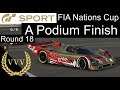 GT Sport FIA Nations Cup Round 18, second attempt.