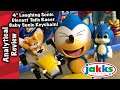 Jakks Laughing Sonic, Tails Racer & Baby Sonic Keychain Review